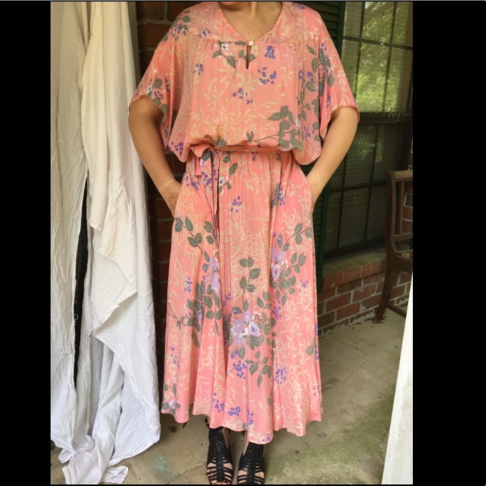 Super rare vintage 1970s Holly Harp dress